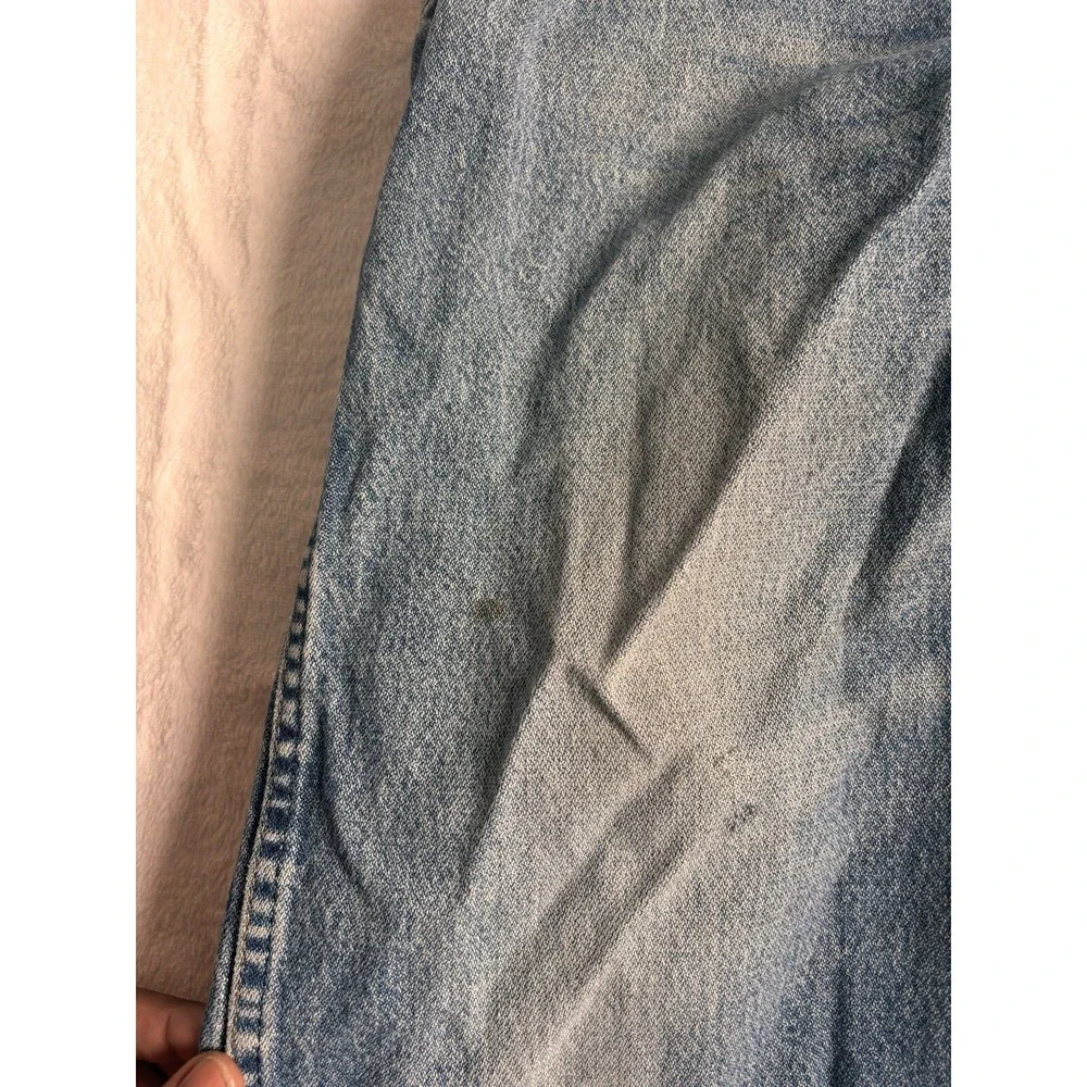 Wrangler Flame Resistant FR Relaxed Blue Jean Denim‎ Men's 34